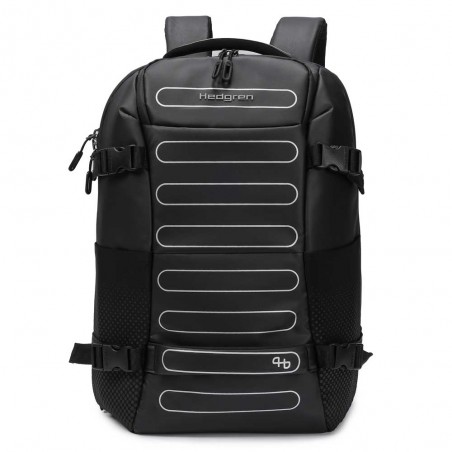 Hedgren | Sac à dos de voyage "Trip Performance" M noir | Sac à dos imperméable taille cabine
