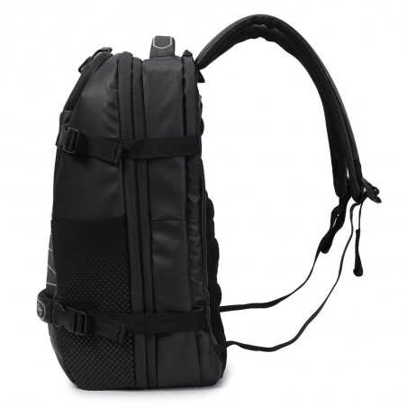 Hedgren | Sac à dos de voyage "Trip Performance" M noir | Sac à dos imperméable taille cabine