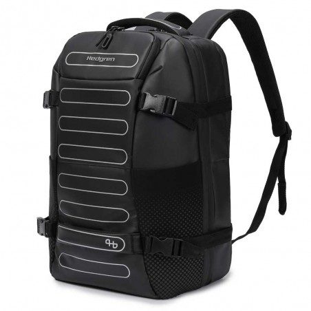 Hedgren | Sac à dos de voyage "Trip Performance" M noir | Sac à dos imperméable taille cabine