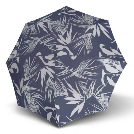 KNIRPS | Parapluie pliant "T200 Medium Duomatic" botany sea | Parapluie femme ouverture fermeture automatique solide KNIRPS | Parapluie pliant "T200 Medium Duomatic" botany sea | Parapluie femme ouverture fermeture automatique solide