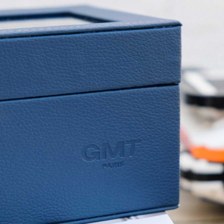 Maison Scarlett | Coffret à montres "Jean" 5 emplacements marine | Boîte rangement montres collectionneur pas cher Maison Scarlett | Coffret à montres "Jean" 5 emplacements marine | Boîte rangement montres collectionneur pas cher