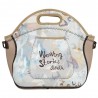 Anekke | Sac repas en néoprène "Whispers" | Petite glacière lunch box femme marque Anekke pas cher Anekke | Sac repas en néoprène "Whispers" | Petite glacière lunch box femme marque Anekke pas cher