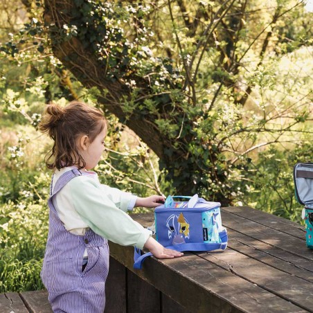 Les Déglingos | Sac goûter isotherme "Kiprokos le zèbre" | Petit sac pique-nique enfant maternelle pas cher Les Déglingos | Sac goûter isotherme "Kiprokos le zèbre" | Petit sac pique-nique enfant maternelle pas cher