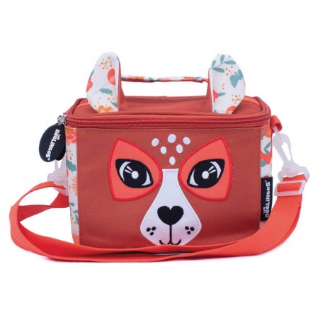 Les Déglingos | Sac goûter isotherme "Mélimélos la biche" | Sac pique-nique enfant fille pas cher Les Déglingos | Sac goûter isotherme "Mélimélos la biche" | Sac pique-nique enfant fille pas cher