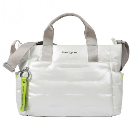 Hedgren | Sac à main "Softy" vaporous grey | Sac femme porté main léger design moderne