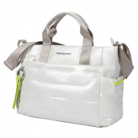 Hedgren | Sac à main "Softy" vaporous grey | Sac femme porté main léger design moderne