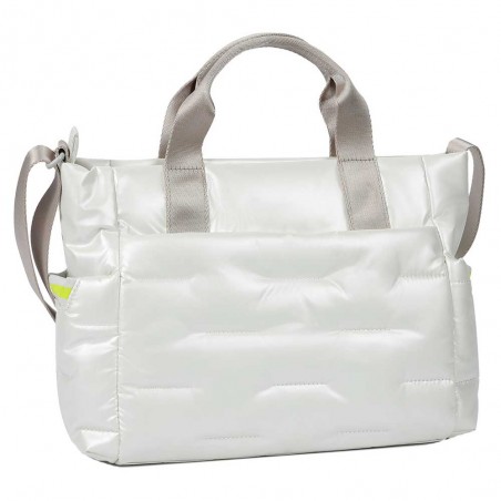 Hedgren | Sac à main "Softy" vaporous grey | Sac femme porté main léger design moderne