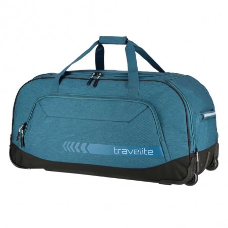 Travelite | Sac de voyage à roulettes XL "Kick Off" bleu pétrole | Grand sac de voyage trolley volume 120 litres pas cher Travelite | Sac de voyage à roulettes XL "Kick Off" bleu pétrole | Grand sac de voyage trolley volume 120 litres pas cher
