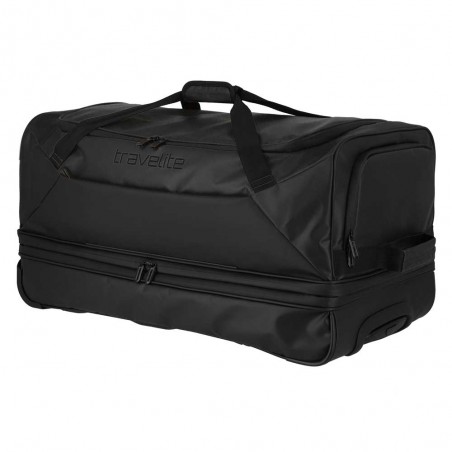 Travelite | Sac de voyage trolley L "Basics" noir | Grand sac de voyage à roulettes imperméable extensible 100 litres Travelite | Sac de voyage trolley L "Basics" noir | Grand sac de voyage à roulettes imperméable extensible 100 litres