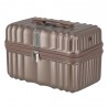 Travelite | Vanity case rigide "Paros" cappuccino | Beauty case femme cosmétiques haute qualité grande taille Travelite | Vanity case rigide "Paros" cappuccino | Beauty case femme cosmétiques haute qualité grande taille