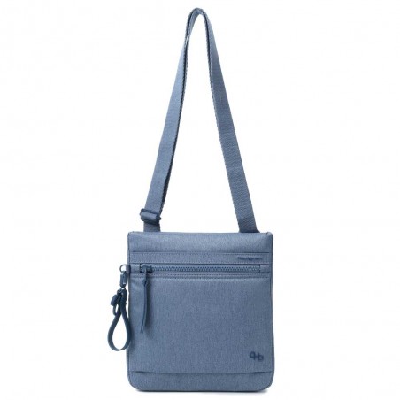 Hedgren | Sac bandoulière "Leonce" jean vintage indigo | Sac pochette femme porté croisé léger recyclé pas cher Hedgren | Sac bandoulière "Leonce" jean vintage indigo | Sac pochette femme porté croisé léger recyclé pas cher