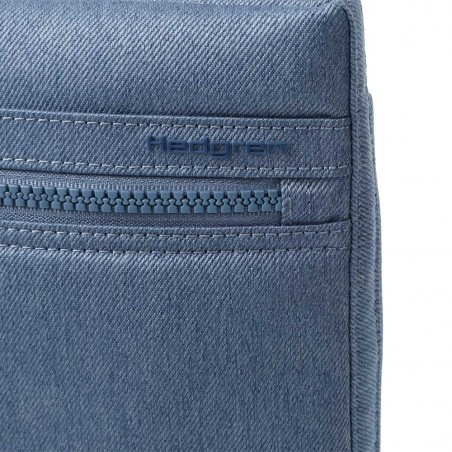 Hedgren | Sac bandoulière "Leonce" jean vintage indigo | Sac pochette femme porté croisé léger recyclé pas cher Hedgren | Sac bandoulière "Leonce" jean vintage indigo | Sac pochette femme porté croisé léger recyclé pas cher