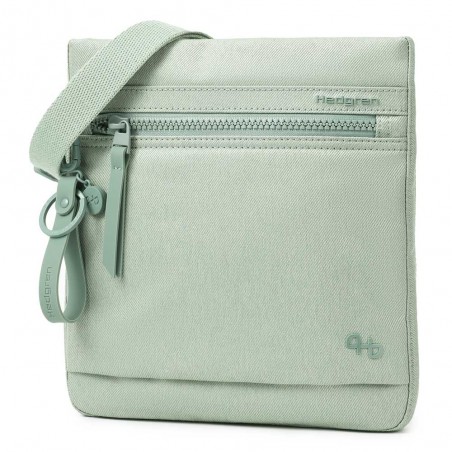 Hedgren | Sac bandoulière "Leonce" jean nénuphar | Sac pochette femme porté croisé léger recyclé pas cher Hedgren | Sac bandoulière "Leonce" jean nénuphar | Sac pochette femme porté croisé léger recyclé pas cher