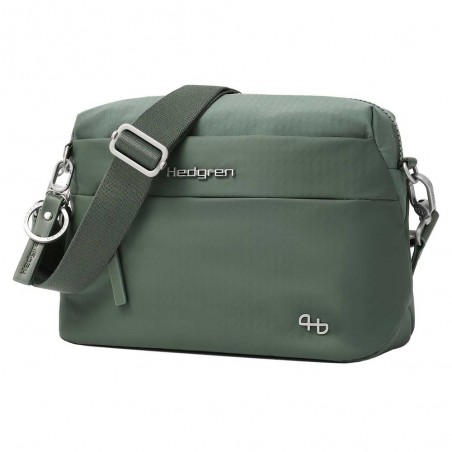 Hedgren | Sac bandoulière "Totoi" duck green | Sac femme porté croisé léger design élégant haute qualité matière recyclée Hedgren | Sac bandoulière "Totoi" duck green | Sac femme porté croisé léger design élégant haute qualité matière recyclée