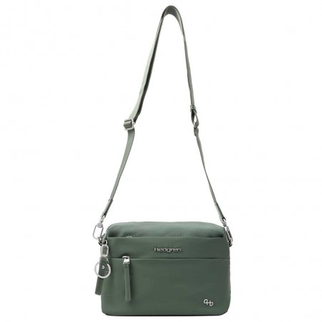 Hedgren | Sac bandoulière "Totoi" duck green | Sac femme porté croisé léger design élégant haute qualité matière recyclée Hedgren | Sac bandoulière "Totoi" duck green | Sac femme porté croisé léger design élégant haute qualité matière recyclée