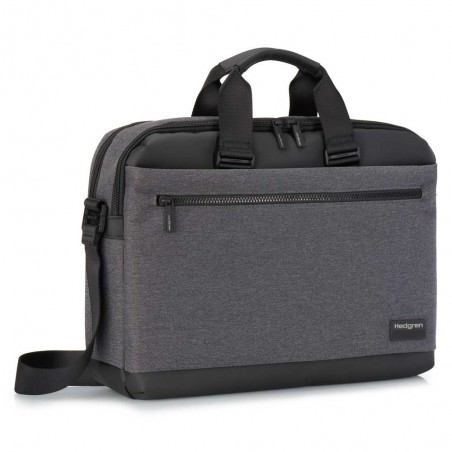 Hedgren | Porte-documents "Byte" stylish grey | Sacoche ordinateur 15 pouces business homme connecté haute qualité Hedgren | Porte-documents "Byte" stylish grey | Sacoche ordinateur 15 pouces business homme connecté haute qualité