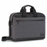 Hedgren | Porte-documents "Byte" stylish grey | Sacoche ordinateur 15 pouces business homme connecté haute qualité Hedgren | Porte-documents "Byte" stylish grey | Sacoche ordinateur 15 pouces business homme connecté haute qualité