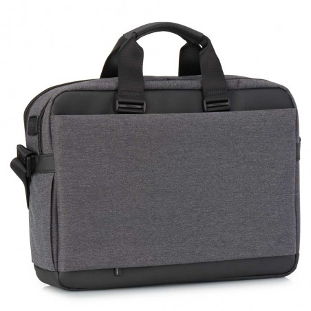 Hedgren | Porte-documents "Byte" stylish grey | Sacoche ordinateur 15 pouces business homme connecté haute qualité Hedgren | Porte-documents "Byte" stylish grey | Sacoche ordinateur 15 pouces business homme connecté haute qualité