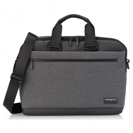Hedgren | Porte-documents "Byte" stylish grey | Sacoche ordinateur 15 pouces business homme connecté haute qualité Hedgren | Porte-documents "Byte" stylish grey | Sacoche ordinateur 15 pouces business homme connecté haute qualité