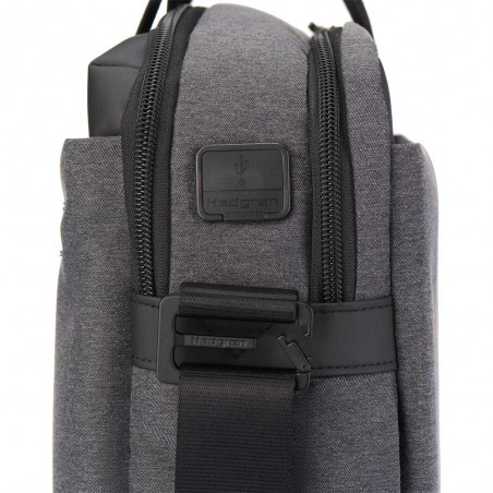 Hedgren | Porte-documents "Byte" stylish grey | Sacoche ordinateur 15 pouces business homme connecté haute qualité Hedgren | Porte-documents "Byte" stylish grey | Sacoche ordinateur 15 pouces business homme connecté haute qualité