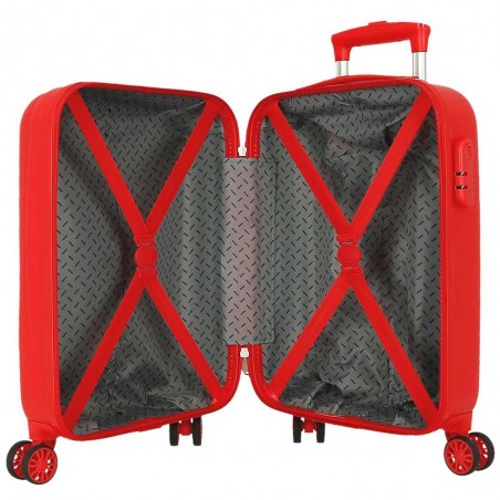 Nickelodeon | Valise enfant Pat Patrouille "Forever Fun" rouge | Bagage petit format dessin animé pas cher