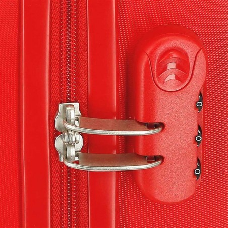 Nickelodeon | Valise enfant Pat Patrouille "Forever Fun" rouge | Bagage petit format dessin animé pas cher