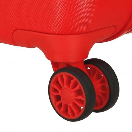 Nickelodeon | Valise enfant Pat Patrouille "Forever Fun" rouge | Bagage petit format dessin animé pas cher