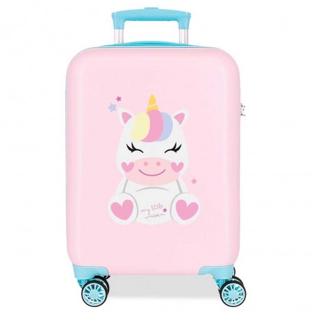 Roll Road | Valise enfant "Ma petite licorne" | Bagage à main petit format fille décor licorne original pas cher