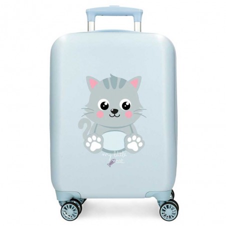 Roll Road | Valise enfant "Mon petit chaton" | Bagage à main petit format fille garçon décor chat original pas cher