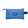 Disney | Trousse triple Stitch "Happy" | Trousse scolaire 3 compartiments imprimé Stitch original pas cher Disney | Trousse triple Stitch "Happy" | Trousse scolaire 3 compartiments imprimé Stitch original pas cher