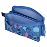 Disney | Trousse triple Stitch "Happy" | Trousse scolaire 3 compartiments imprimé Stitch original pas cher Disney | Trousse triple Stitch "Happy" | Trousse scolaire 3 compartiments imprimé Stitch original pas cher