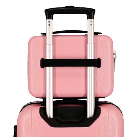 Movom | Vanity case "Wild Spirit" rose blush | Beauty case femme fille design original pas cher Movom | Vanity case "Wild Spirit" rose blush | Beauty case femme fille design original pas cher