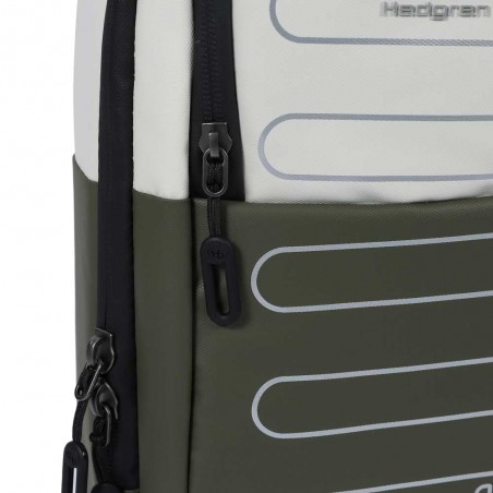 Hedgren | Sacoche monobretelle "Sling Performance" grey/olive | Sac homme porté croisé sport loisirs haute qualité Hedgren | Sacoche monobretelle "Sling Performance" grey/olive | Sac homme porté croisé sport loisirs haute qualité