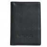 Etui pour passeport en cuir KATANA noir | Protège-passeport voyages homme femme Etui pour passeport en cuir KATANA noir | Protège-passeport voyages homme femme