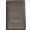 Etui pour passeport en cuir KATANA chocolat | Protège-passeport voyages homme femme marron foncé Etui pour passeport en cuir KATANA chocolat | Protège-passeport voyages homme femme marron foncé