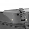 Pilot case affaires en cuir 17" KATANA noir | Bagage à roulettes professionnel business compatible cabine avion Pilot case affaires en cuir 17" KATANA noir | Bagage à roulettes professionnel business compatible cabine avion