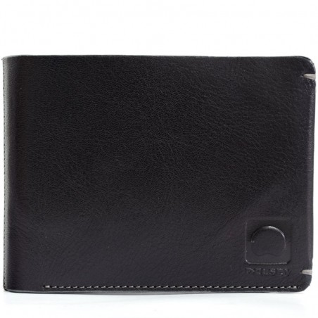 Portefeuille Cuir DELSEY ENJOLEUR - Noir Portefeuille Cuir DELSEY ENJOLEUR - Noir