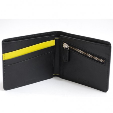 Portefeuille homme en cuir DELSEY "Echappée" S - noir Portefeuille homme en cuir DELSEY "Echappée" S - noir