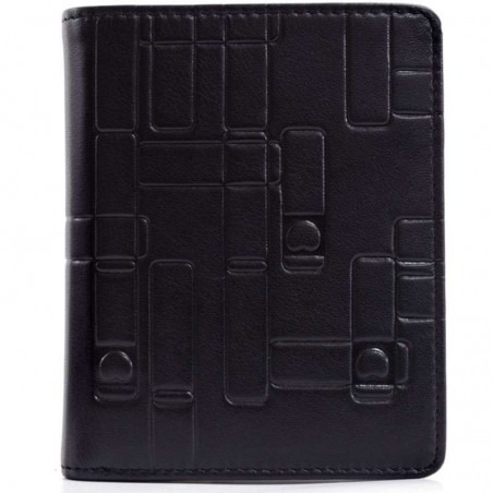 Portefeuille homme en cuir DELSEY "Echappée" - noir Portefeuille homme en cuir DELSEY "Echappée" - noir