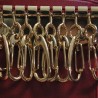 Porte-clés en cuir véritable KATANA - rouge Porte-clés en cuir véritable KATANA - rouge