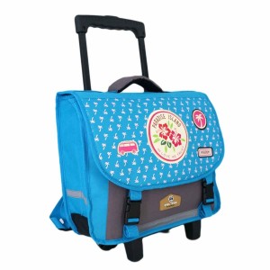 Cartable à roulettes Pol Fox 38 cm PARADISE ISLAND