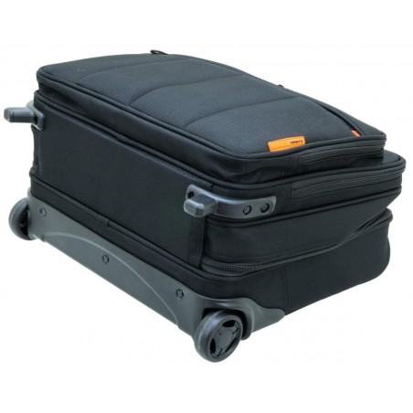 Pilot case multifonctions 17" DAVIDTS "The Chase" noir | Bagage business trolley grand format professionnel