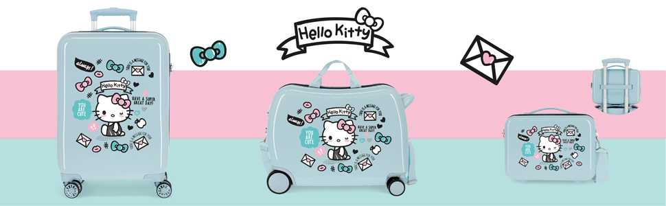 Valise enfant fillette Hello Kitty